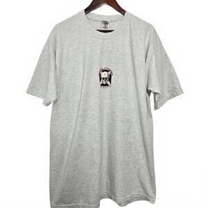 Island Choppers Maui Hawaii Skull Biker T Shirt XL Gray Fruit Of The Loom